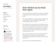 Tablet Screenshot of greatbigjar.com